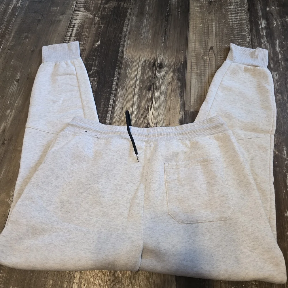 RBX Heather Gray Joggers with Black Accents